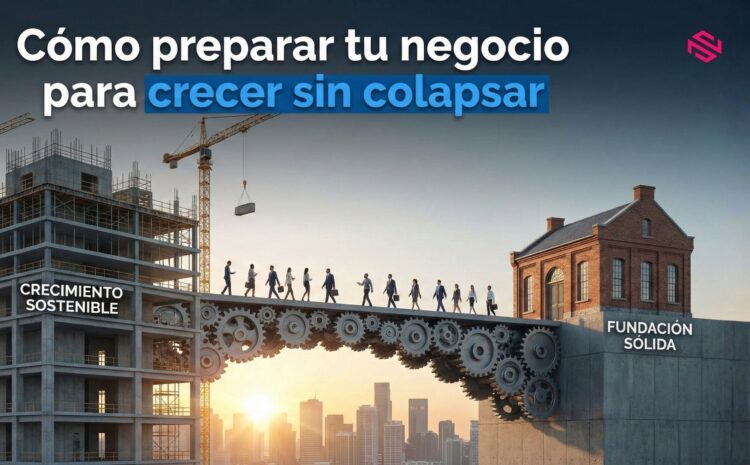  Cómo preparar tu negocio para crecer sin colapsar.