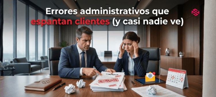  Errores administrativos que espantan clientes (y casi nadie ve).
